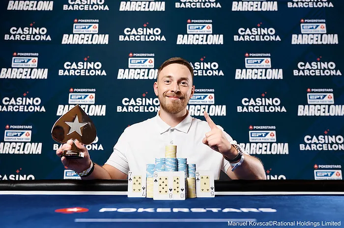 Latvian Ace Wins the €10,250 PLO Event For €303K at EPT Barcelona
