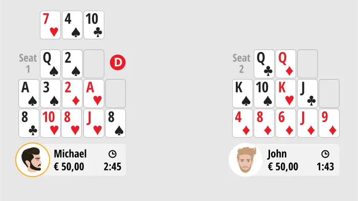 Pineapple Open-Face Chinese Poker