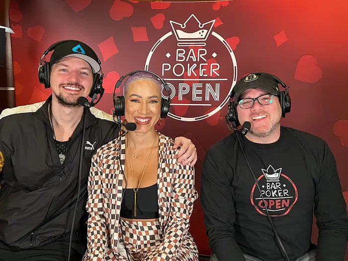 Joey Ingram, Ebony Kenney & Evan Myers for Bar Poker Open