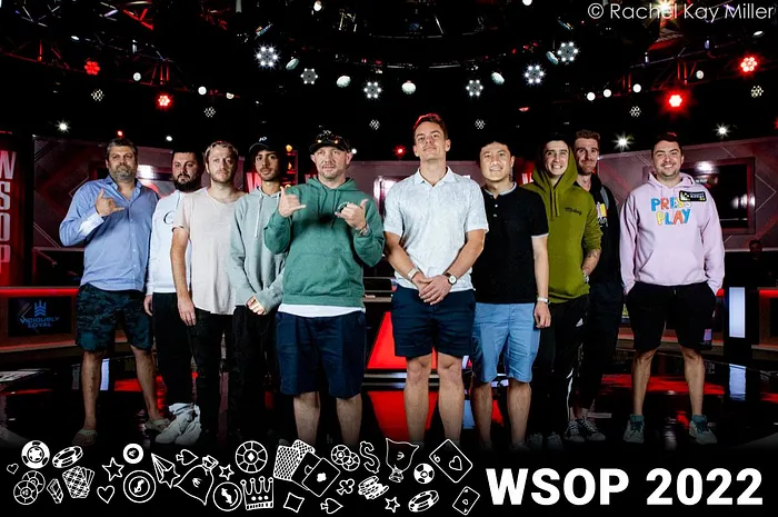 2022 WSOP Main Event Unofficial Final Table