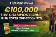 WPT Global Offers €100K Bonus During the Irish Poker Tour Killarney Festival