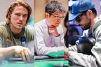 Alex Foxen, Naoya Kihara and Nick Schulman