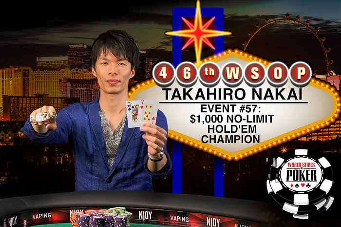 WSOP Day 36: Zinno's Magic Continues, Gold's End, and Nakai Wins Japan's Second Bracelet 0001