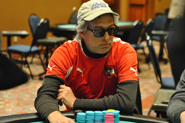 David Gutfreund is trying to make his first MSPT final table this year after some close calls.