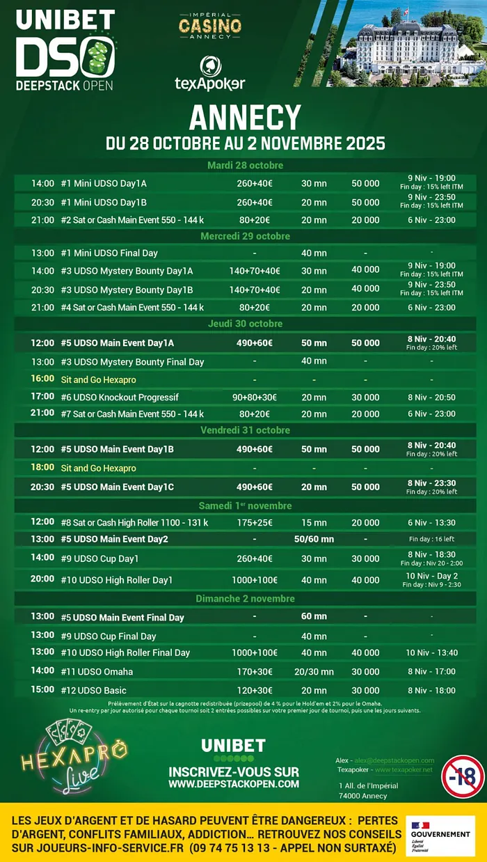 UDSO Annecy Programme