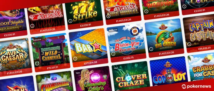 Sky Vegas Jackpot Slot Games