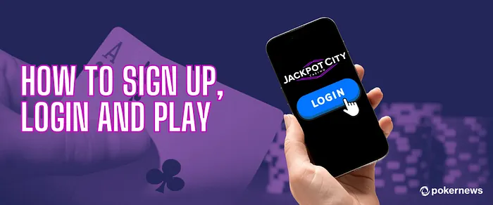 How to Sign Up, Login and Play at JackpotCity Casino