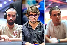 João Vieira, Manuel Ruivo e Pedro Marques no Caribbean Poker Party 2019