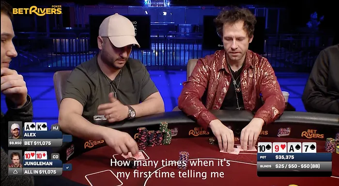 Randy “3Coin” Sadler Felted in Back-to-Back Hands in Hellmuth’s Home Game 102