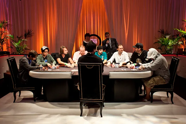 The WSOPE Main Event Final Table