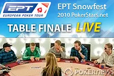 EPT Snowfest Table finale en direct sur Pokernews : Coverage en live par les reporters Poker News dès 14 heures.