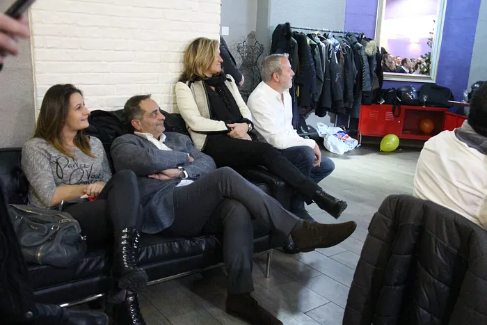 Laurent Fontaine, Hermance Blum et Guillaume Darcourt