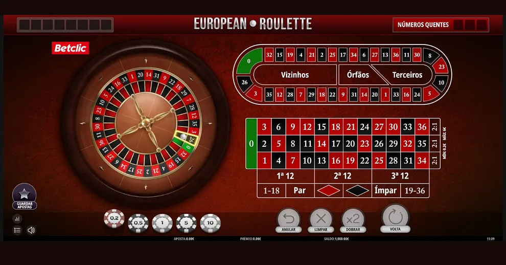 Interfaccia Betclic Casinò