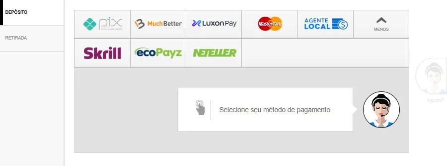 deposito e saque 888poker metodos de pagamento