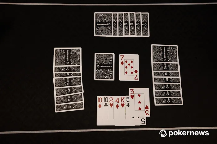 Discarding a card in Rummy