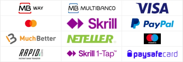 Métodos depósito poker online em Portugal