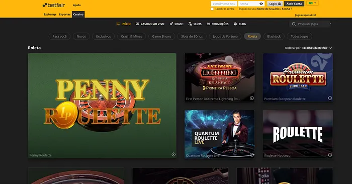 Betfair Casino Roleta