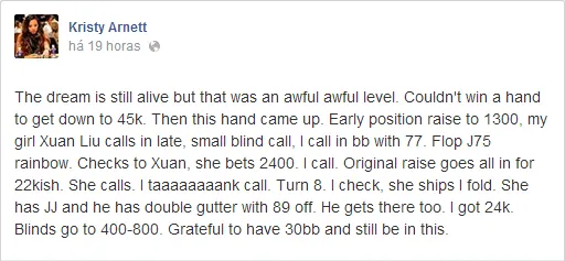 A Mão do Dia de Kristy Arnett 101