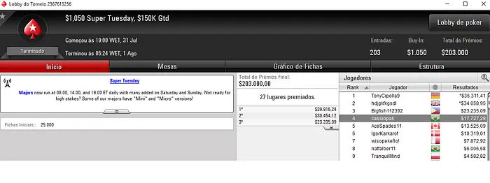 PokerStars: edu22.sp Conquista Bounty Builder High Roller & Mais 102