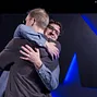 Max Silver & Stephen Chidwick hug it out after elimination