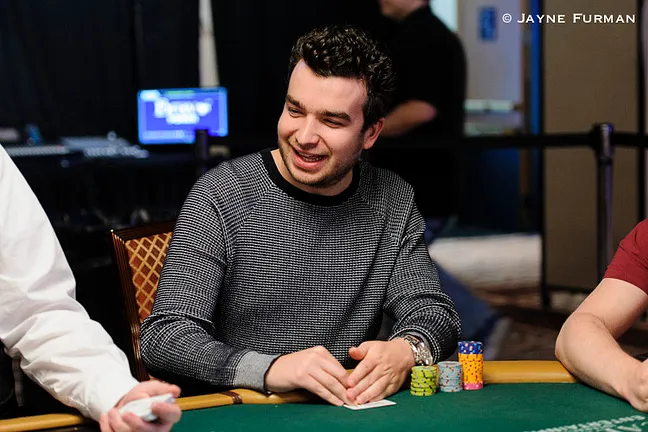 Chris Moorman has plenty to smile about early.