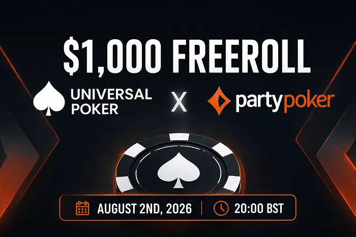 Play the Universal $1,000 Freeroll on PartyPoker on August 2
