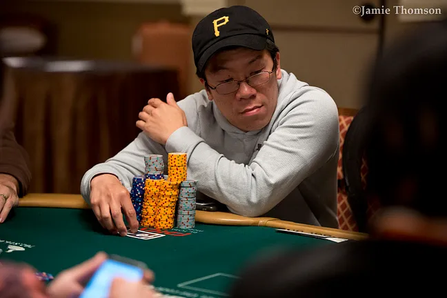 James Chen during Day 1 of this event