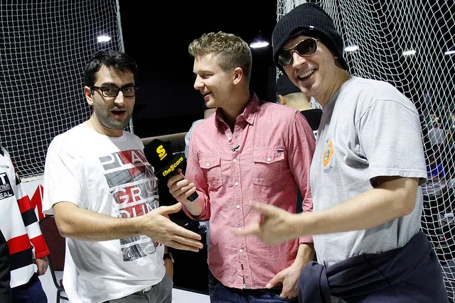 Esfandiari Takes on Laak in the WPT Montreal Playground Poker Hockey Challenge 105