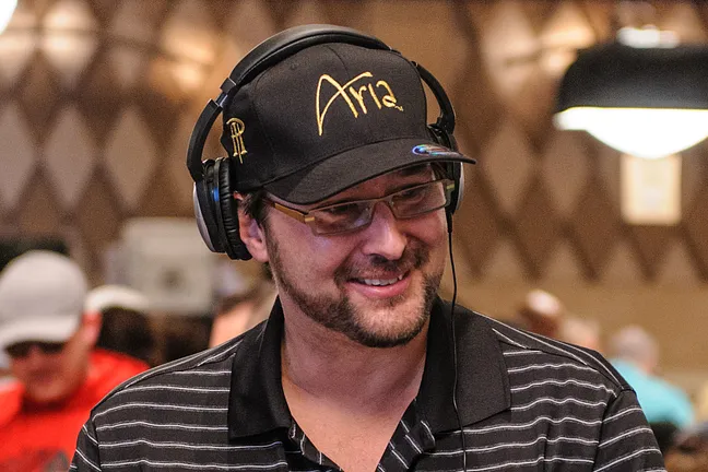 Phil Hellmuth exited politely.