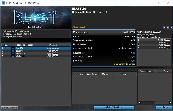 BLAST 888poker