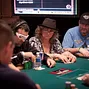 Mark Capps looks to Mike Matusow for his move