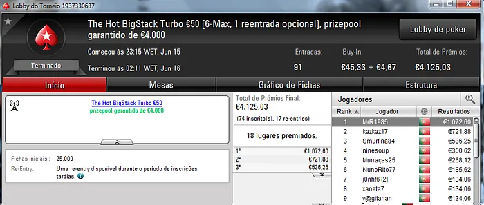 Gabijolie Vence The Big €100 e MrR1985 o The Hot BigStack Turbo €50 102