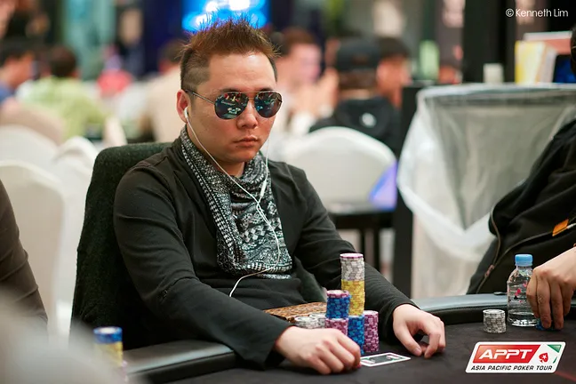 Raiden Kan, Overall Chipleader Heading into Day 2.