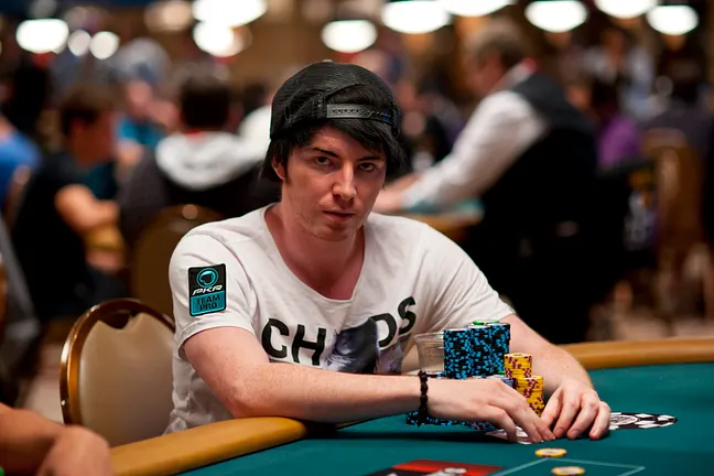Jake Cody - one of the bigger stacks going into Day 2.