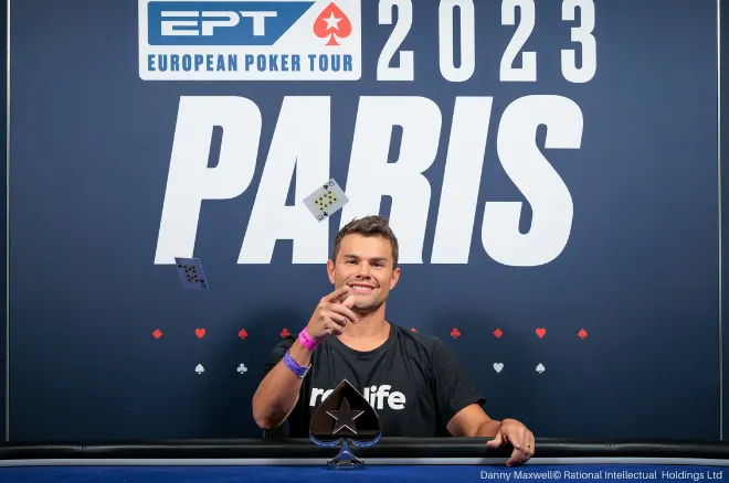 Gustavo Mastelotto é o primeiro campeão do EPT Paris 2023