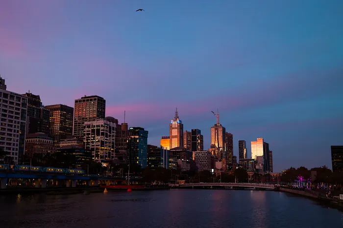 Crown Melbourne - Sunset