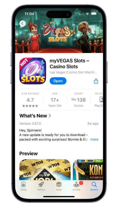 How to Download the myVEGAS Slots App on iOS