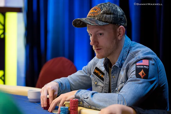 Jason Koon sits in second place for Day 2
