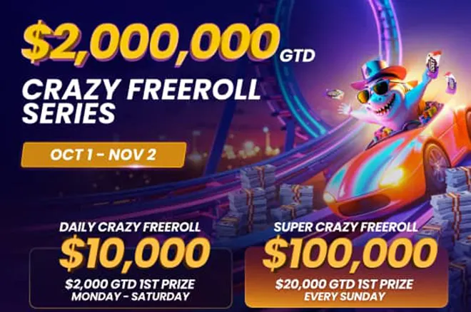 WPT Global Crzy Freeroll Series