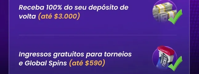 Bonus do WPT Global