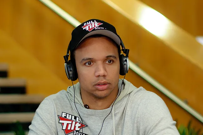 Phil Ivey, yesterday. Looks much the same today.