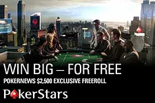 PokerNews-exclusive $2,500 Freeroll at PokerStars