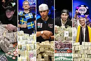 Top Ten Biggest Winners at the WSOP Main Event