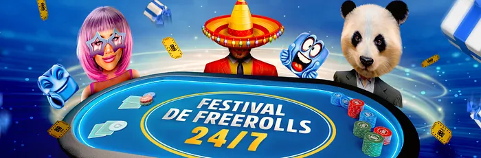 Festival de freerolls 888poker