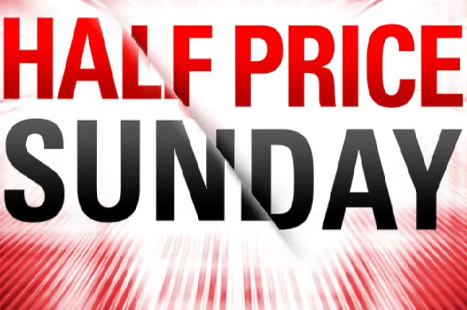 Half Price Sunday PokerStars.pt