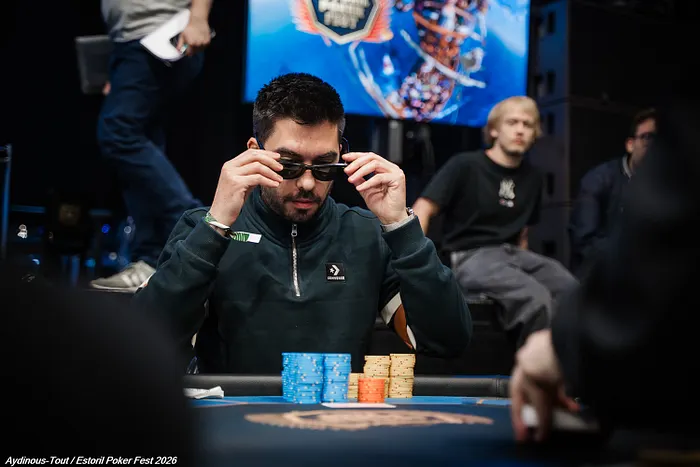 André Luís no Estoril Poker Fest