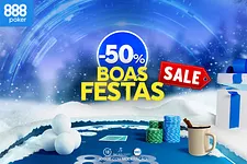 Promoção Boas Festas na 888poker