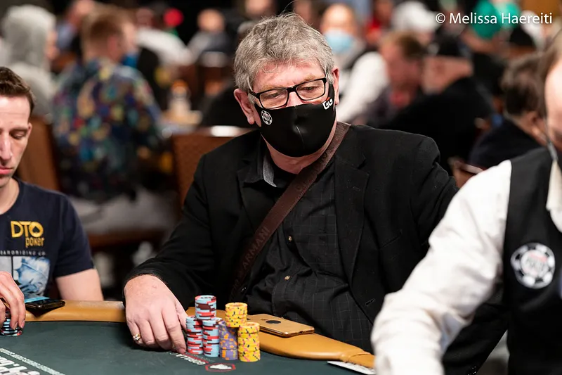 Gary Benson Leads Event 73 10,000 Seven Card Stud HiLo 8 or Better