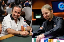 Sam Farha and Daniel Negreanu