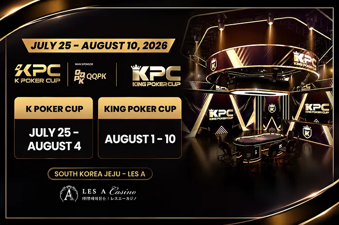 Just One Month To Go! King Poker Cup Reveals New Details Ahead of Jeju Summer Festival